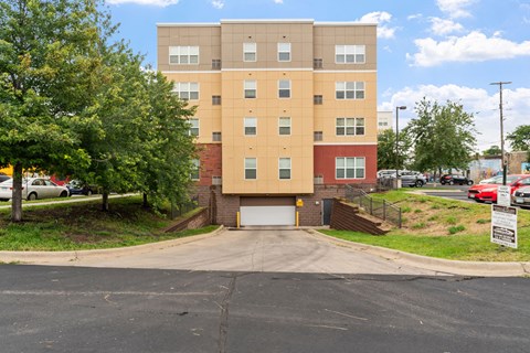 the building in which the apartment is located