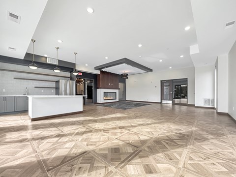 the preserve at gateway living room and kitchen