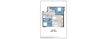 Two Bedroom - Unit 205