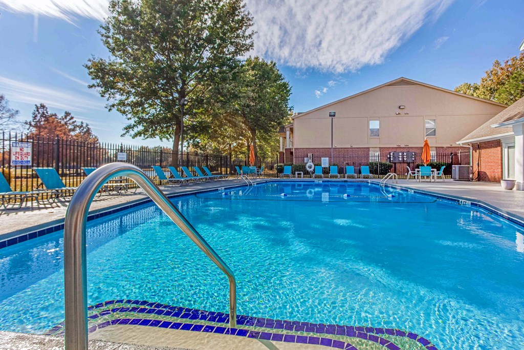 our apartments have a large pool for residents to enjoy