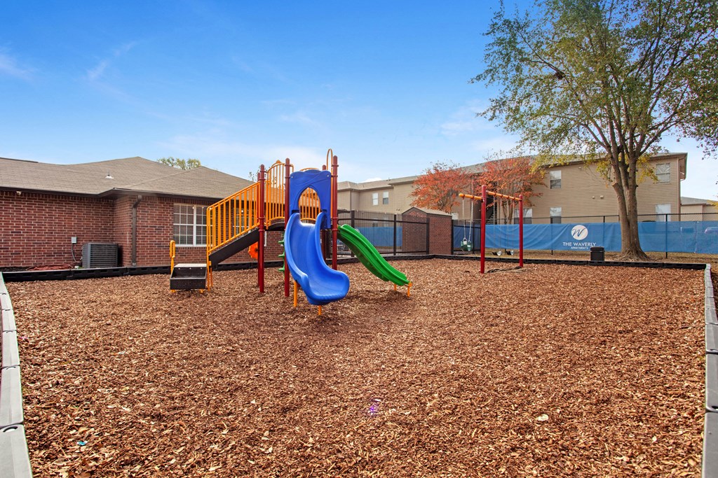 our apartments showcase a playground