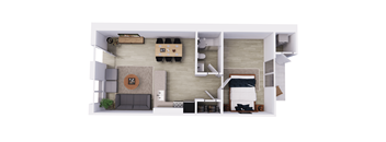 a1 1 bedroom floor plan apartments for rent ga