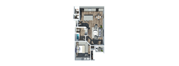 Palms at Sunset Lakes Floorplan