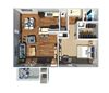 One Bedroom Waverly at Horn Lake One Bedroom Waverly at Horn Lake