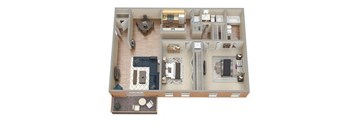 2 Bedroom | 2 Bathroom | Square