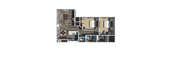 2 Bedrooms, 2 Bathrooms