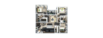 The Duke 3 bedroom 2 bathroom