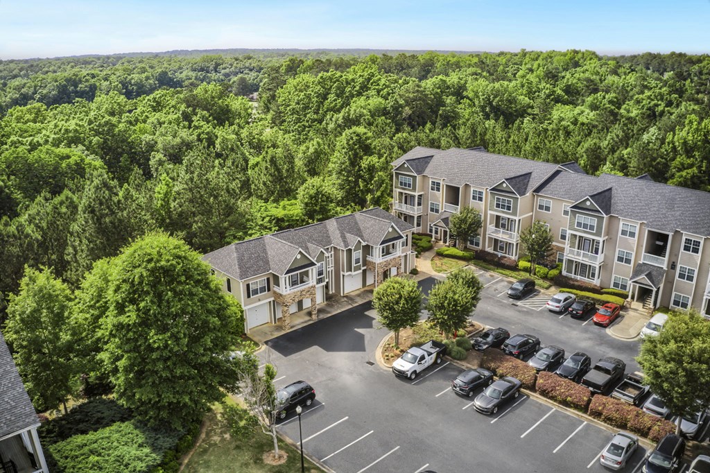 the estates at tanglewood|building aerial