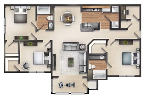 Ansley Floorplans