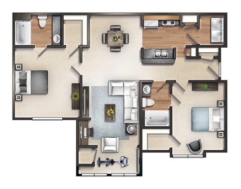 Ansley Floorplans