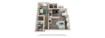 One Bedroom Floorplan