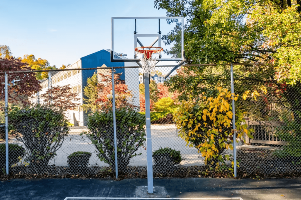 Basketball hoop at Bon Vista
