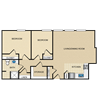 2 BED 1 BATH