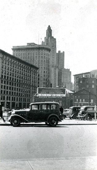 Providence looking west from Market Square