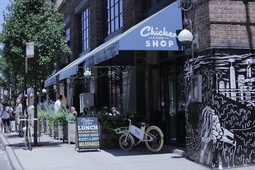 Shops in Chicago near the West Loop
