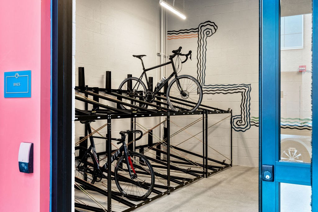 Easy-In Easy-Out Bike Room