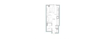 Sage West Loop | Studio Apartment in West Loop | Luxury Apartment | Large Studio Bedroom Apartment