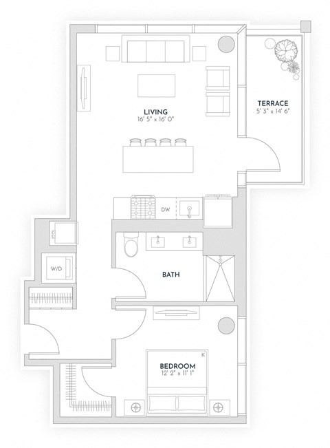 floor plan x11 - Avra West Loop