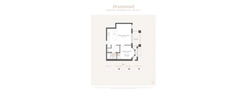 a typical floor plan of a bedroom apartment