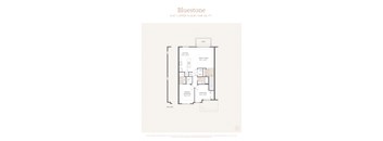 a typical floor plan of a 555 sq ft unit