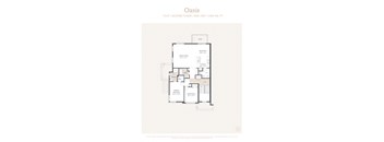 a floor plan of a home with a bedroom and a living room