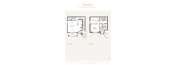 the floor plan of the residence