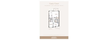 a floor plan of a bedroom apartment