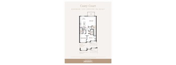 the casey court floor plan  tribeca residences  460 sq ft