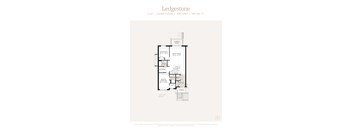 A floor plan for a flat with a porch and a front entrance.