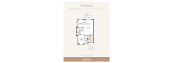 a floor plan of a bedroom apartment