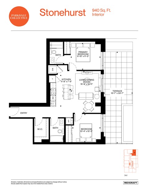 A floor plan for a home by Paradolia Collective.