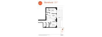 A floor plan for a home by Paradolia Collective.