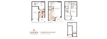 Garrison 2 Bedroom Interior B to B towns