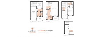 Garrison 2 Bedroom Interior b to b towns
