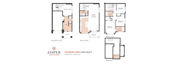 Stanley End - 3 bdrm B to b towns