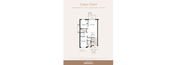 the casey court floor plan level 1
