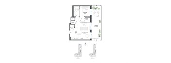 A06 Floorplan at Birch House at Canary Landing