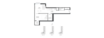 A14 Floorplan at Birch House at Canary Landing
