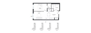 A17 Floorplan at Birch House at Canary Landing