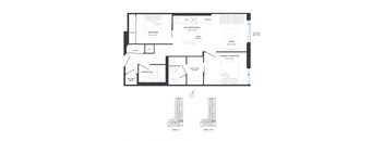 B7 Floorplan at Birch House at Canary Landing