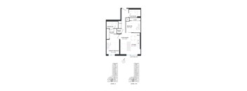 B9 Floorplan at Birch House at Canary Landing