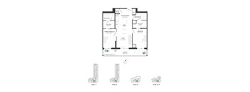B10 Floorplan at Birch House at Canary Landing