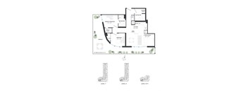 B11 Floorplan at Birch House at Canary Landing