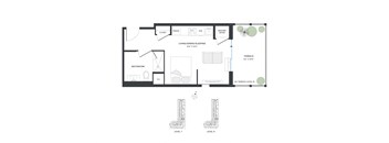 S01 Floorplan at Birch House at Canary Landing