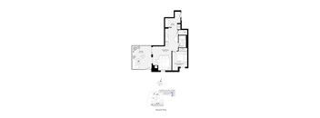 A floor plan of a house with a group floor plan at the bottom.