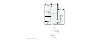 A floor plan of a residential unit with a ground floor and a first floor.