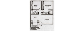 2 Bdrm 2 Bath