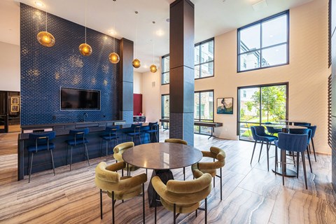 Clubhouse with Lounging Areas