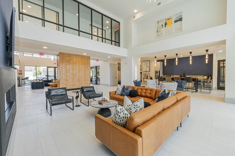 Clubhouse with Lounging Areas