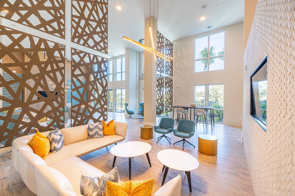 Clubhouse with Lounging Areas